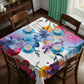 Floral From the Field Square Tablecloth