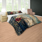 Floral Grunge Duvet Cover Set