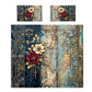 Floral Grunge Duvet Cover Set