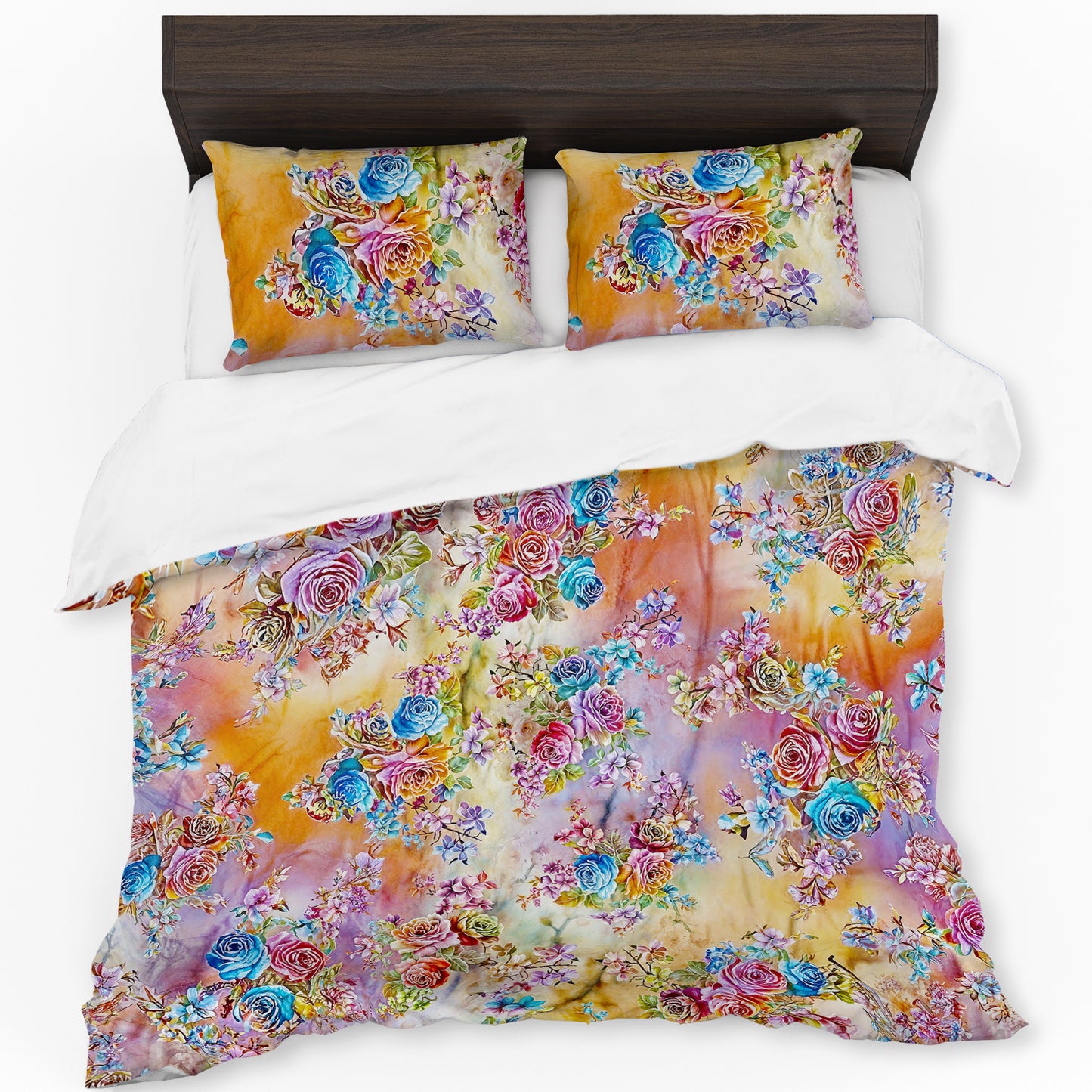 Floral Harmony Duvet Cover Set