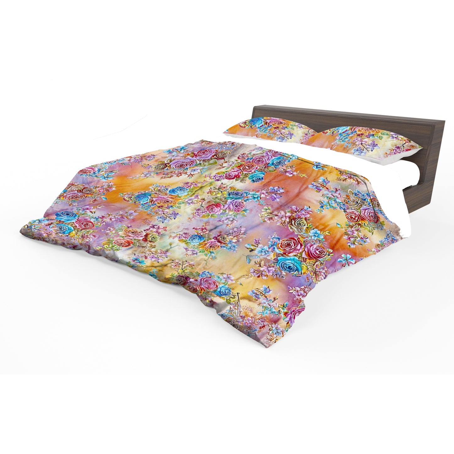 Floral Harmony Duvet Cover Set