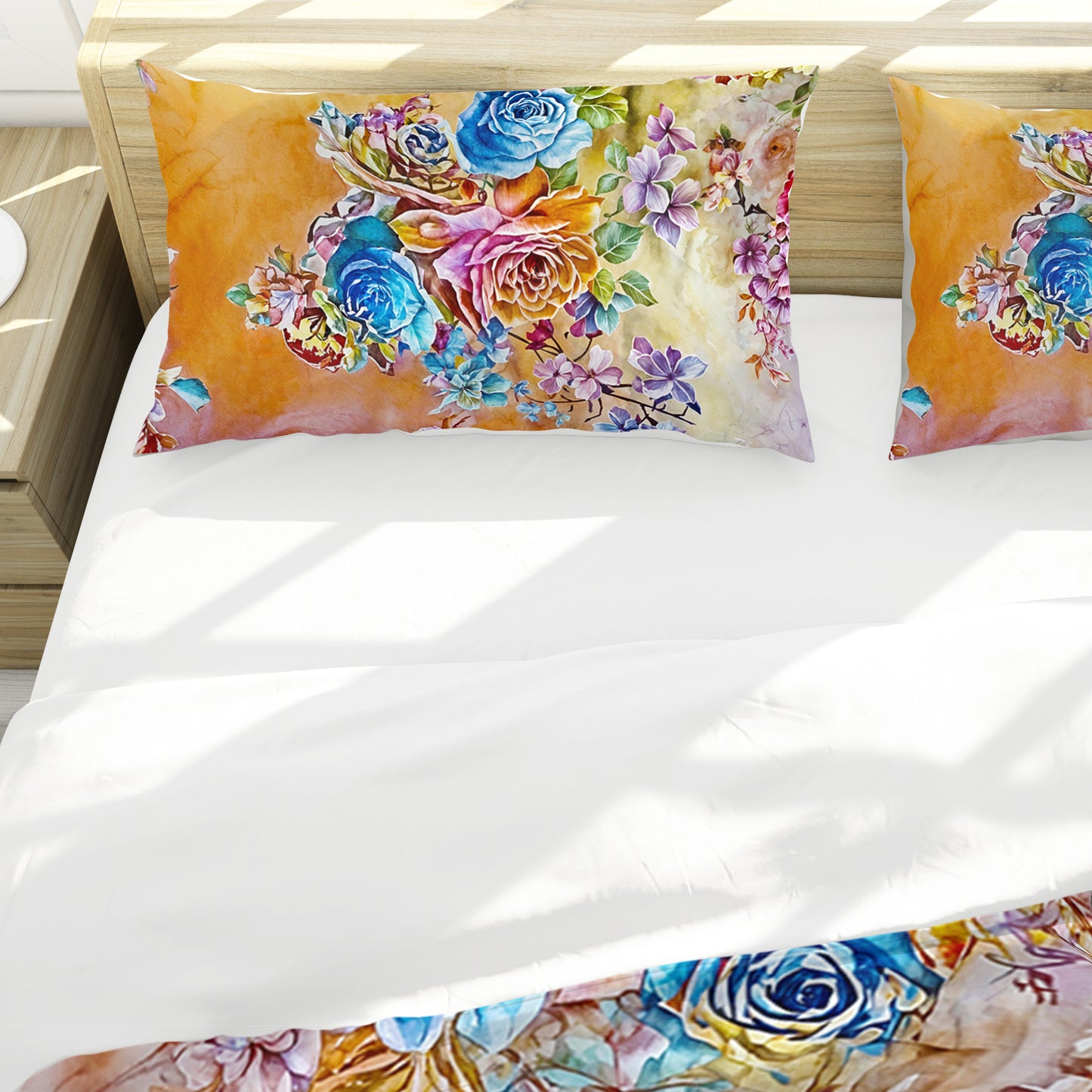 Floral Harmony Duvet Cover Set