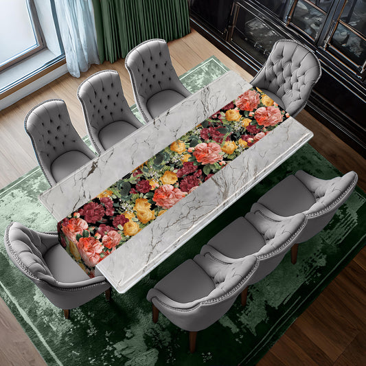 Floral Mix Table Runner By Mark van Vuuren