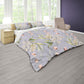 Floral On Lilac Duvet Cover by Mark van Vuuren