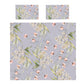 Floral On Lilac Duvet Cover by Mark van Vuuren