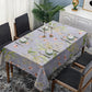 Floral On Lilac Rectangle Tablecloth By Mark Van Vuuren
