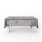 Floral On Lilac Rectangle Tablecloth By Mark Van Vuuren