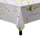Floral On Lilac Square Tablecloth By Mark Van Vuuren