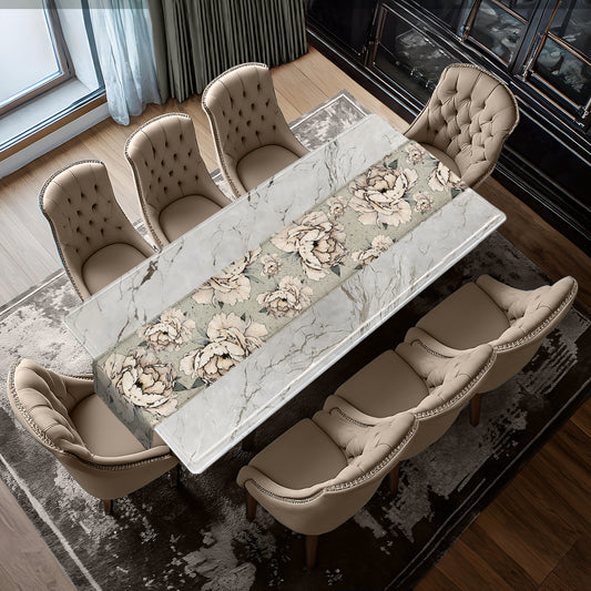 Floral Pattern Table Runner By Mark van Vuuren