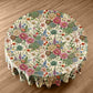 Floral Succulent Round Tablecloth