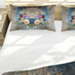 Floral Symmetrical Sanctuary Duvet Cover Set