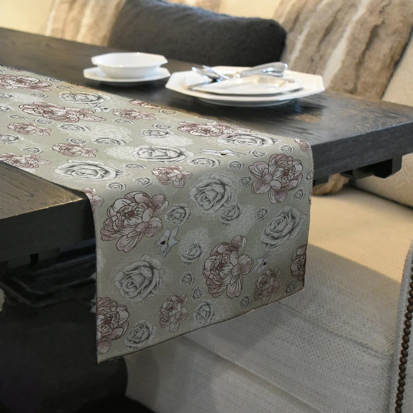 Floral Table Runner By Mark van Vuuren