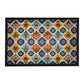 Floral Tiled Stamp Door Mat