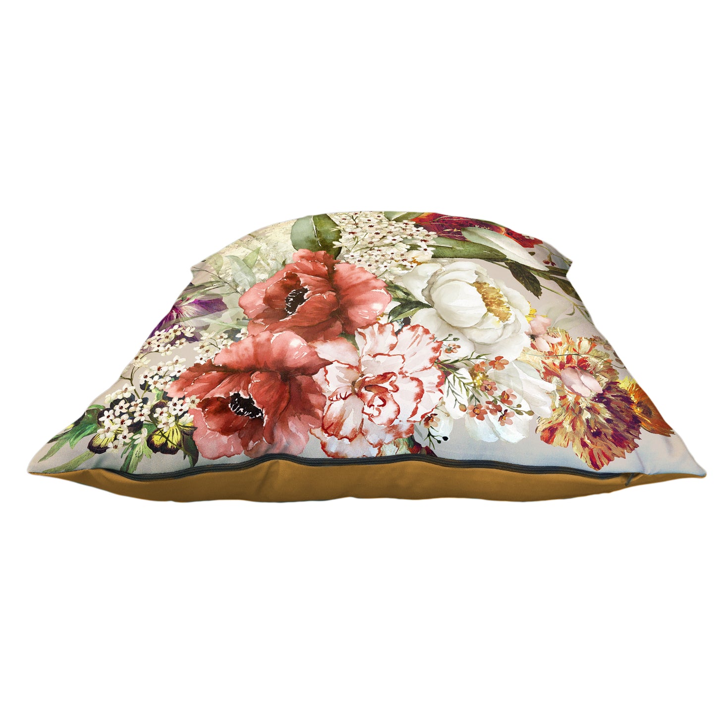 Floral on Beige Luxury Scatter by Mark van Vuuren