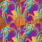 Flourish Flow Purple Napkins