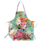 Flower Head Medium Length Apron By Mark Van Vuuren