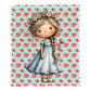 Flower Crown Lullaby Baby Fleec Blanket