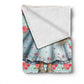 Flower Crown Lullaby Baby Fleec Blanket