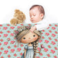 Flower Crown Lullaby Baby Fleec Blanket