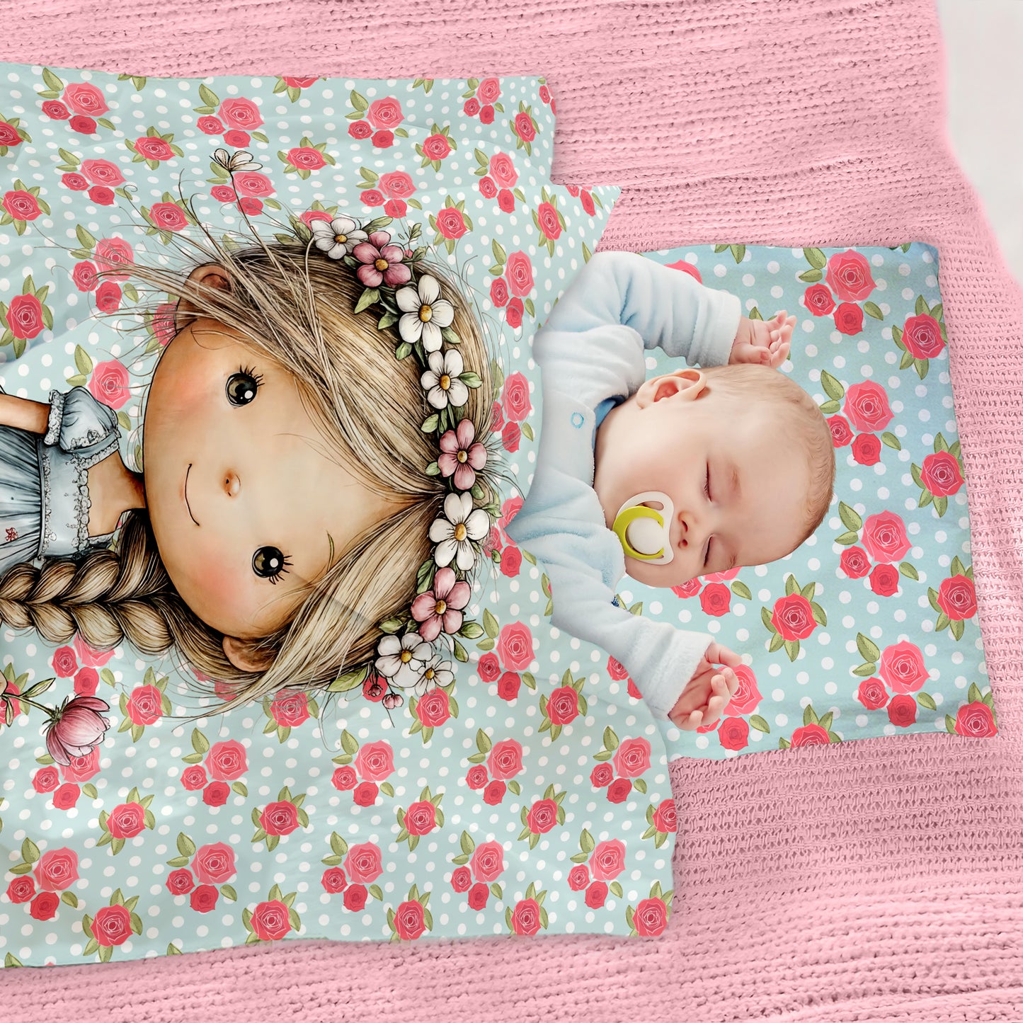 Flower Crown Lullaby Cot Set