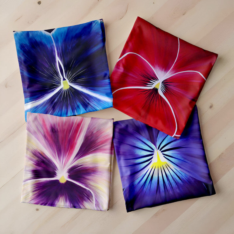 Flowers Of Nature Luxury Scatter Covers Set of 4