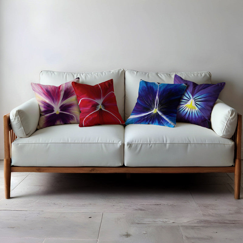 Flowers Of Nature Luxury Scatter Covers Set of 4