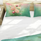 Flowers & Mint Duvet Cover Set