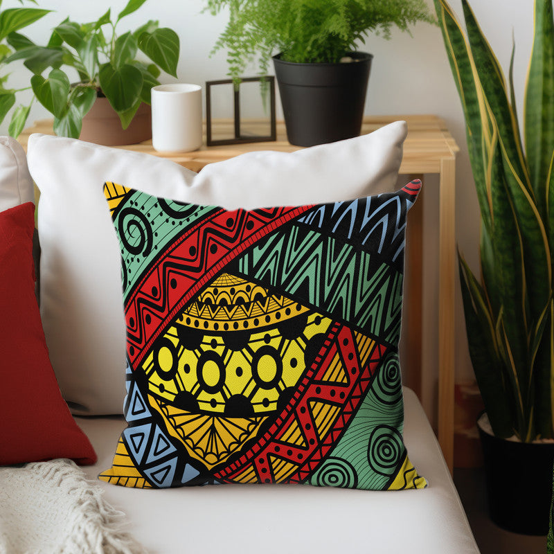 Flowing African Abstract Luxury Scatter