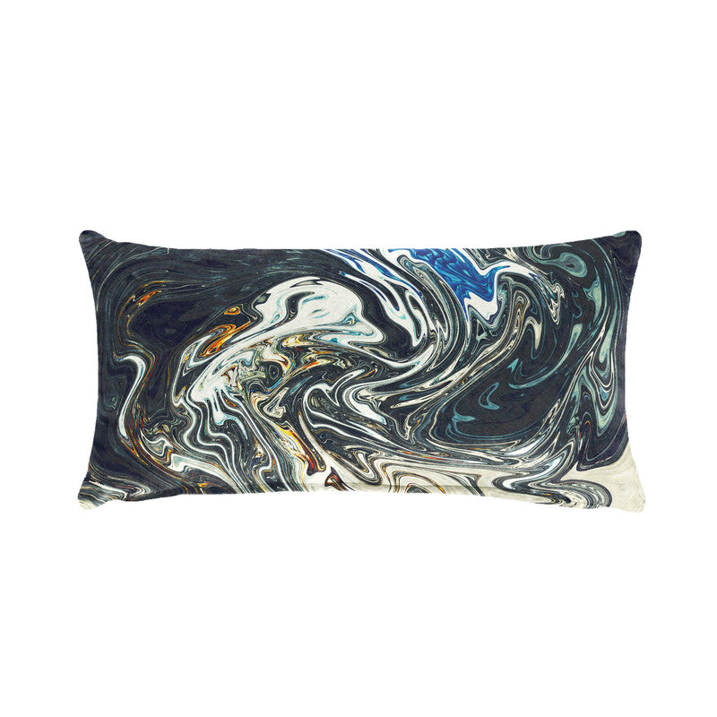 Flowing Black and White King Luxury Scatter