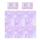 Flowing Lilac Duvet Cover Set