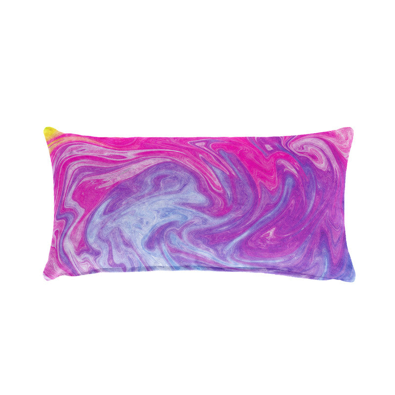 Flowing Pink and Blue King Luxury Scatter