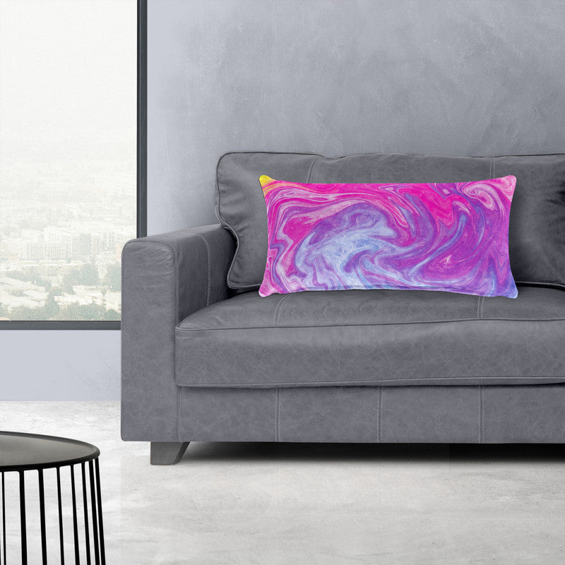 Flowing Pink and Blue King Luxury Scatter