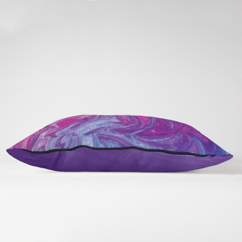 Flowing Pink and Blue King Luxury Scatter