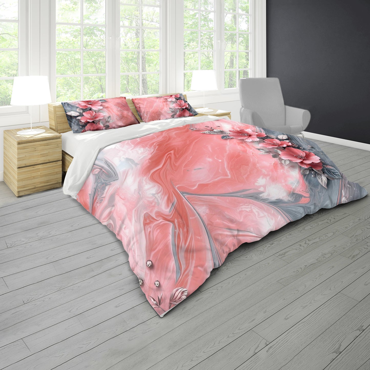 Flowing Colours Duvet Cover Set