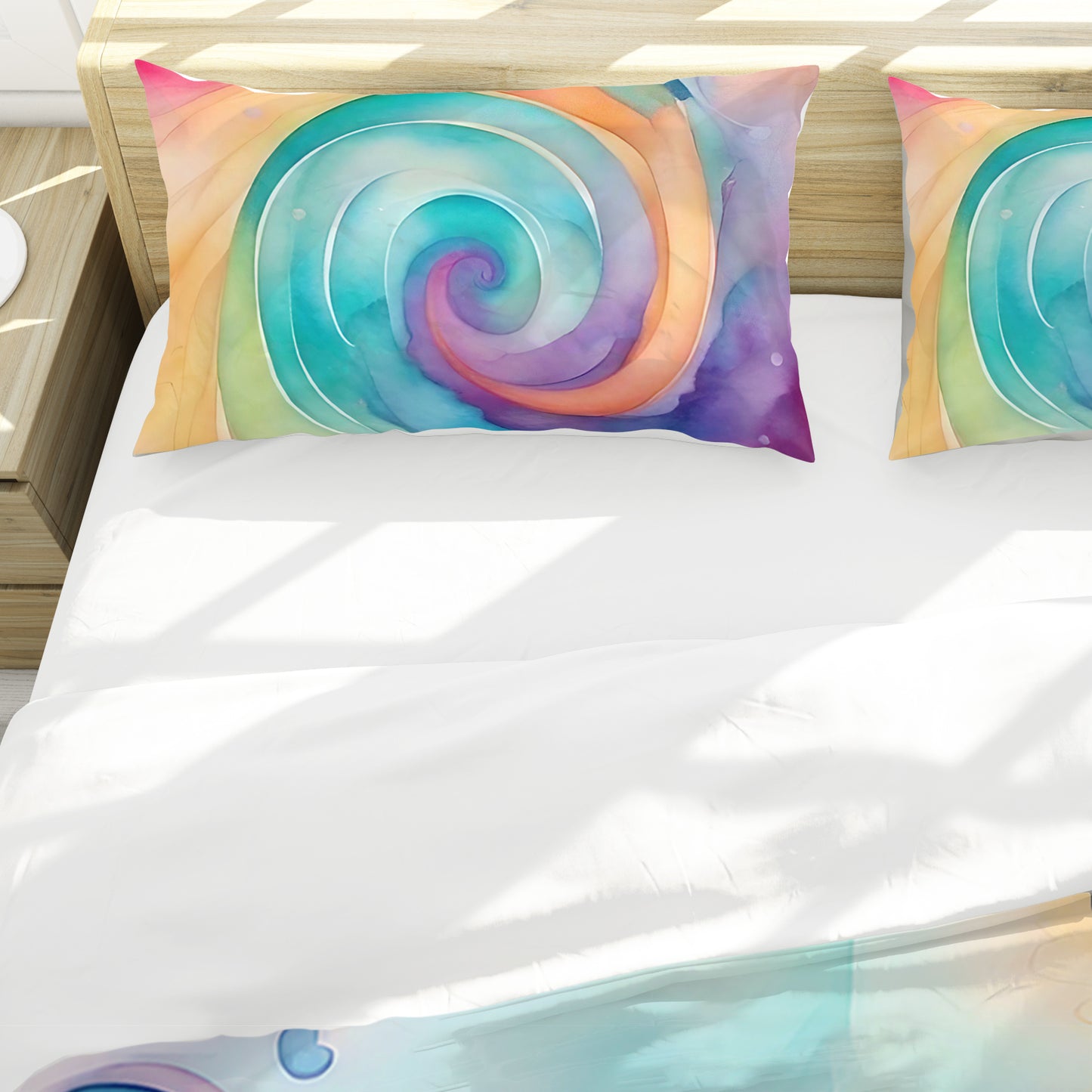 Flowing Colours Of Paint Duvet Cover Set