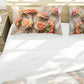 Flowing Floral Marble Duvet Cover Set