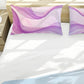Flowing Purple Strands Duvet Cover Set