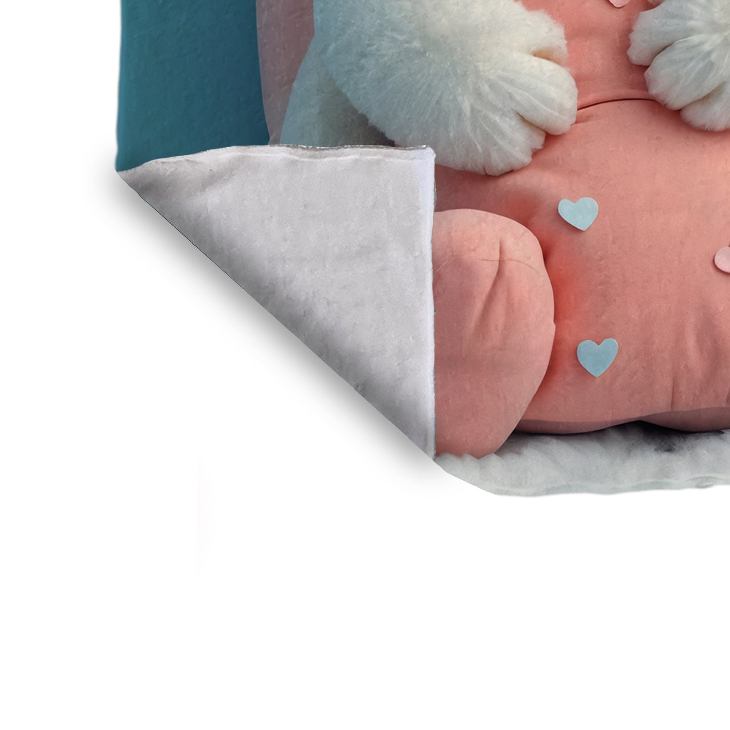 Fluffy Polar Teddy Minky Blanket