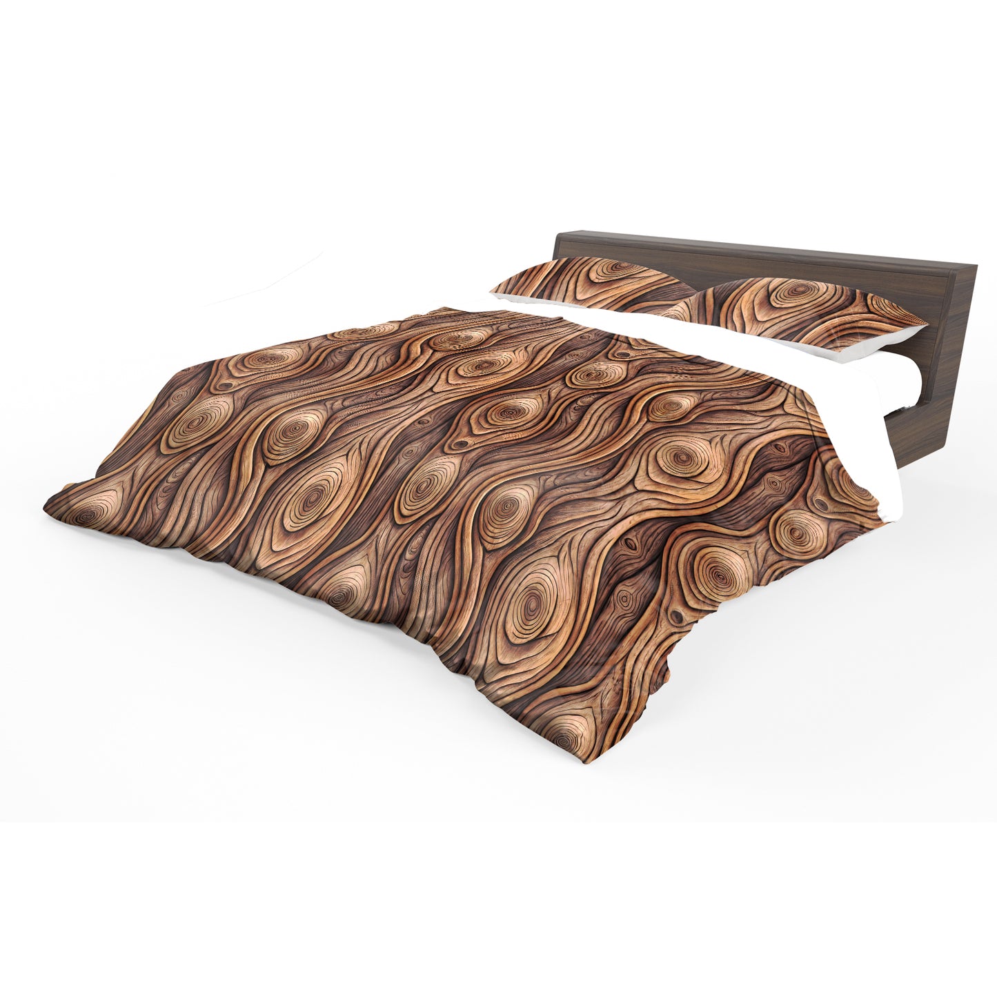 Fluid Hardwood Duvet Cover Set