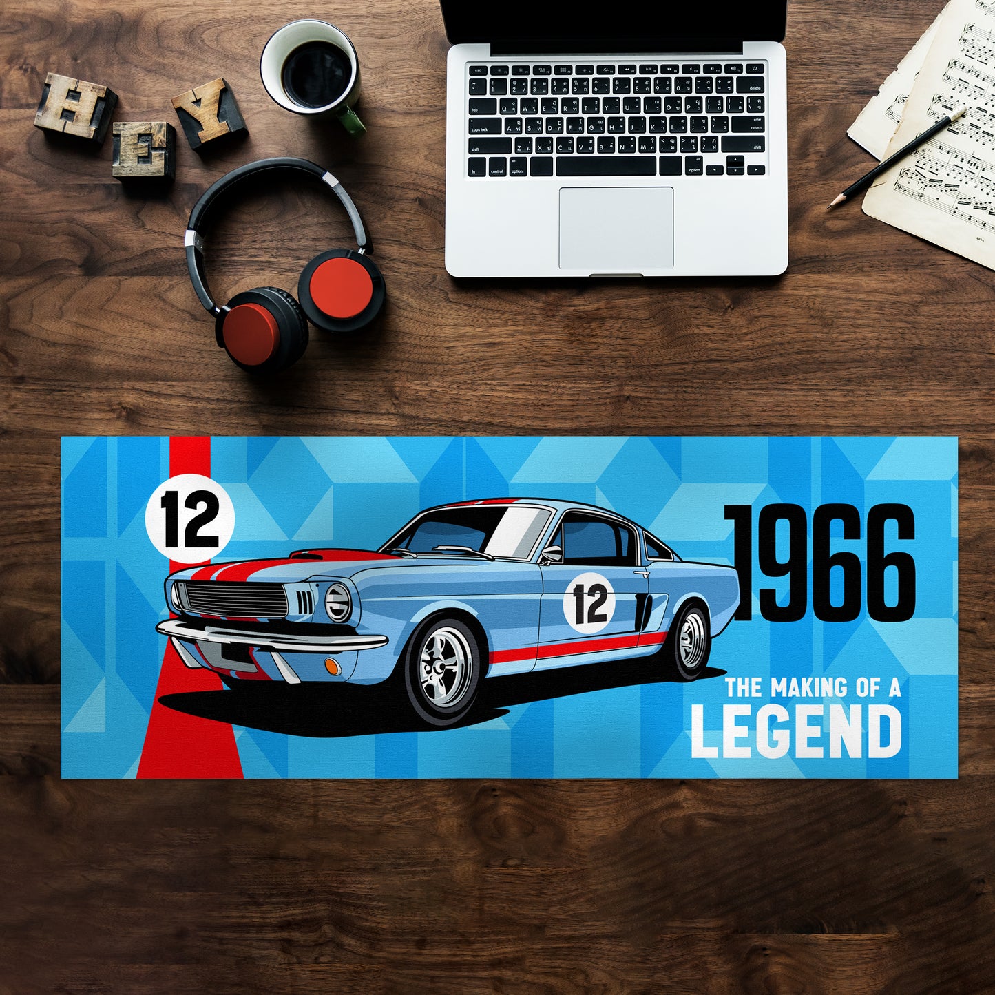 Ford Legend Desk Pad