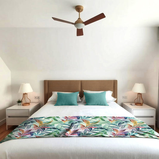 Forest Rain Light Bed Throw