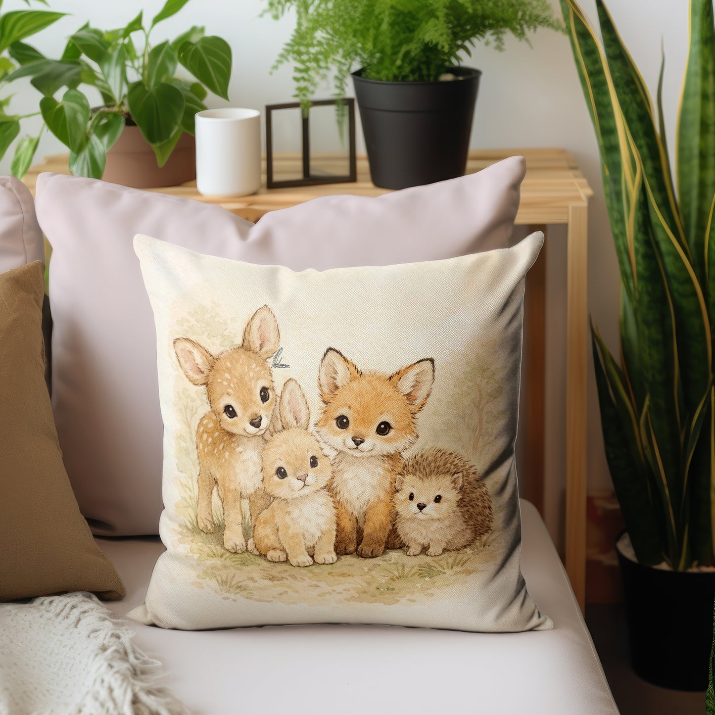 Forest Friends Group Kids Scatter by Nathan Pieterse