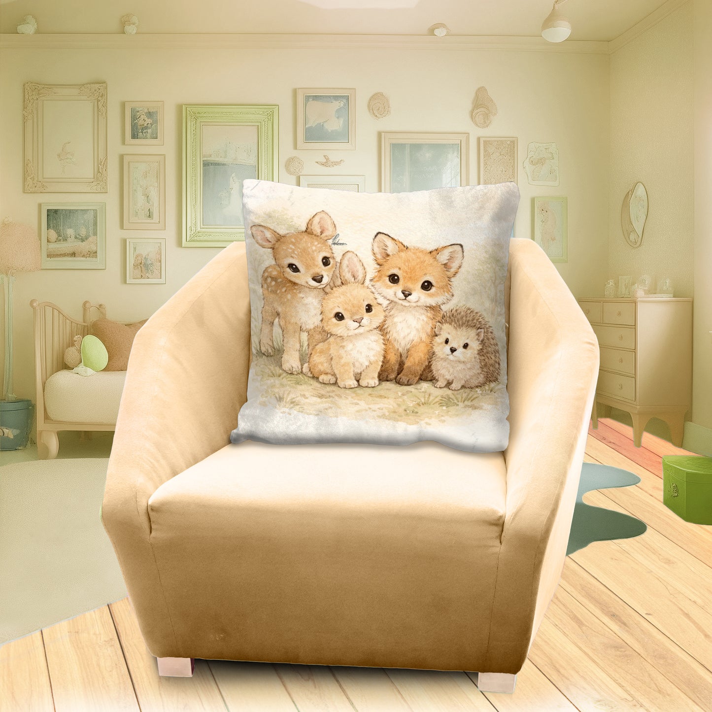 Forest Friends Group Kids Scatter by Nathan Pieterse