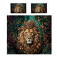 Forest Lion King Duvet Cover Set