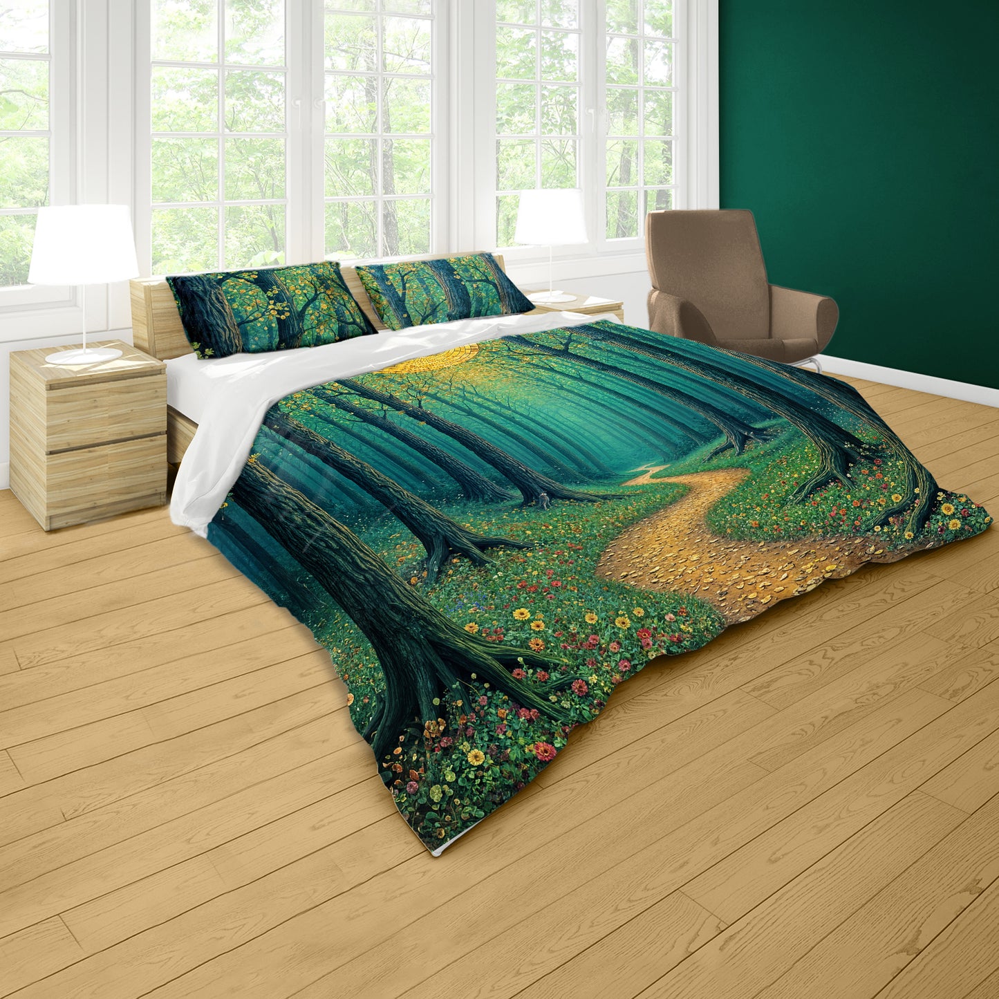 Forest Lullaby Duvet Cover Set