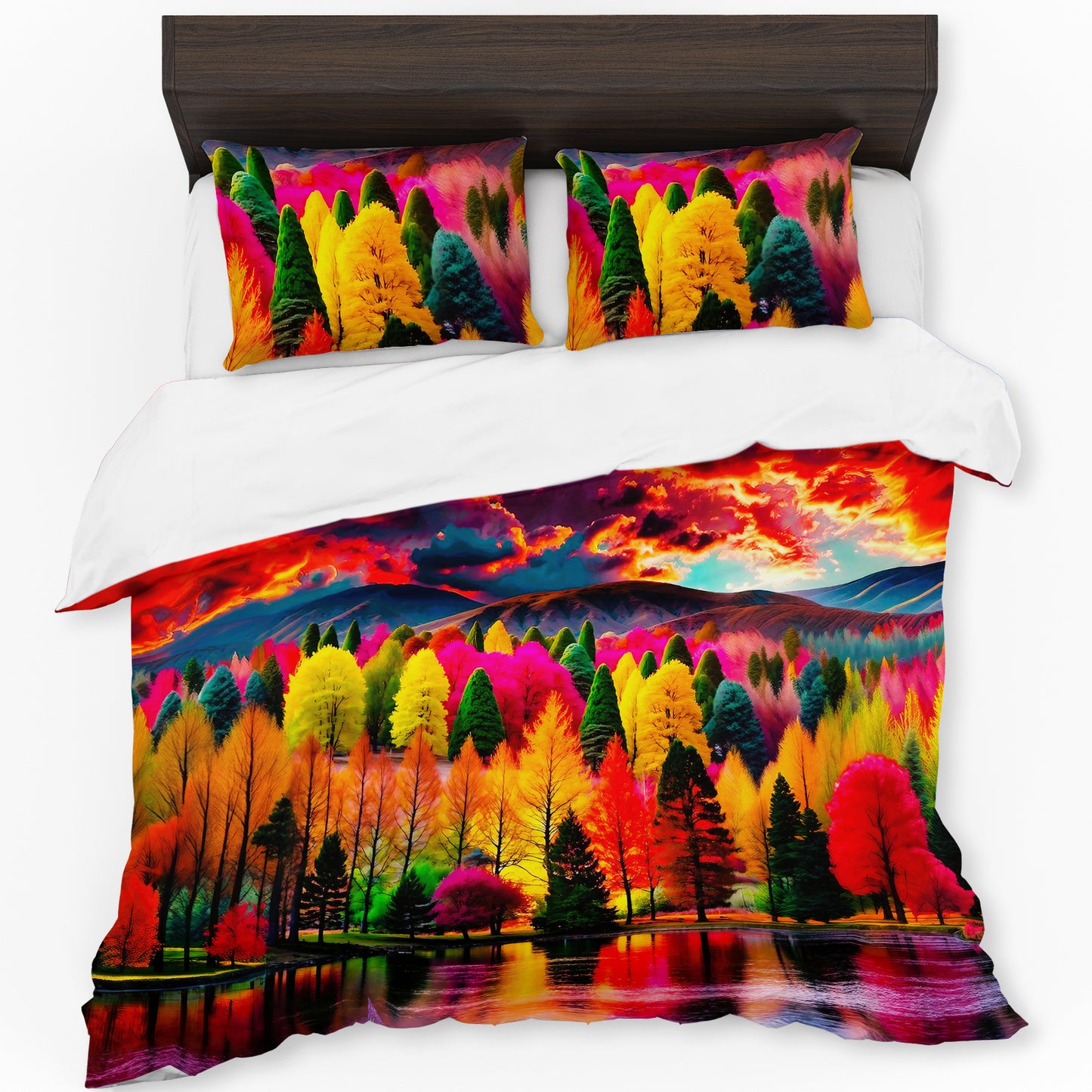 Forest of Colors Duvet Cover Set