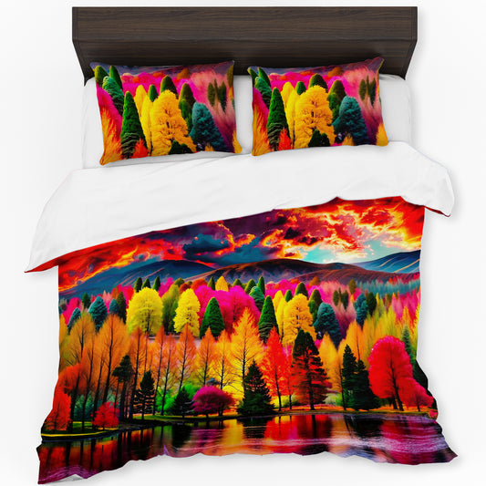 Forest of Colors Duvet Cover Set