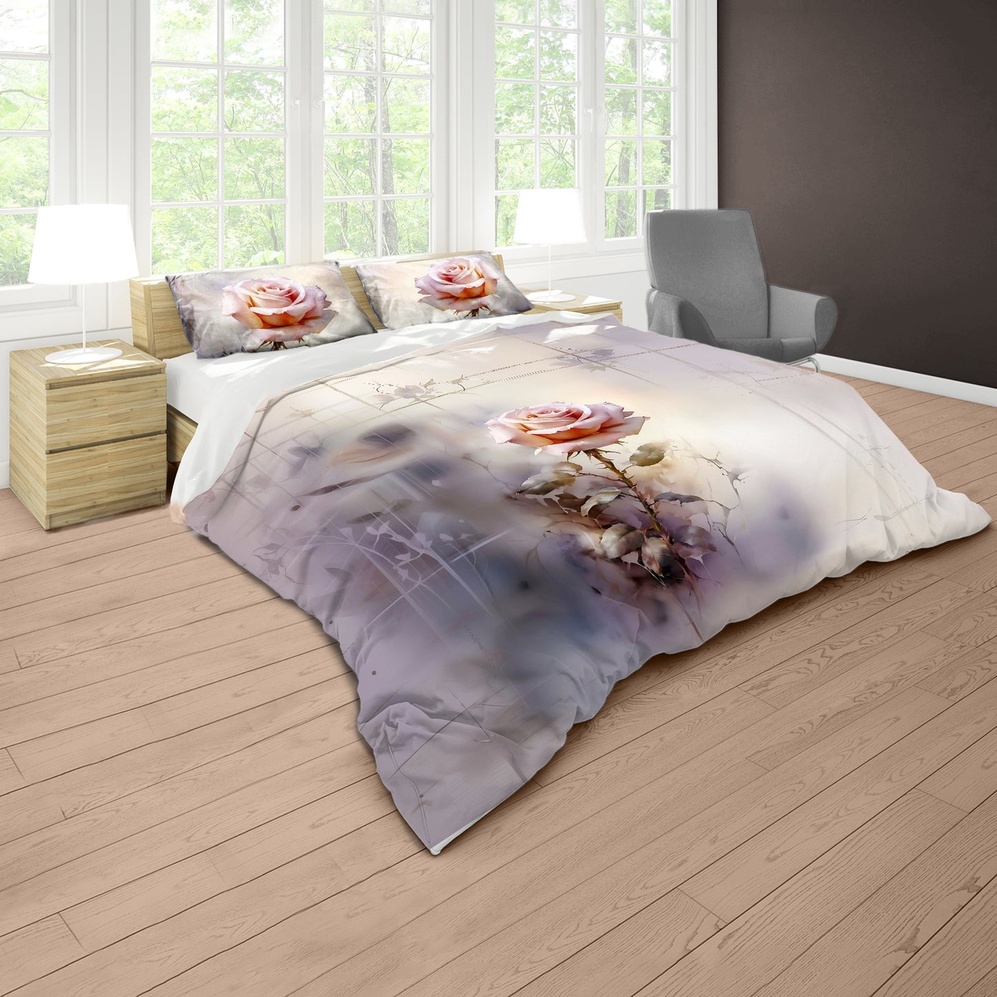 Forever Fragrant Duvet Cover Set