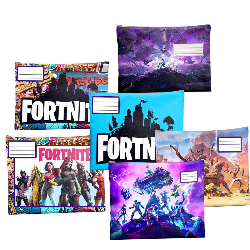 Fornite Subject Savvy Book Bags Set of 6