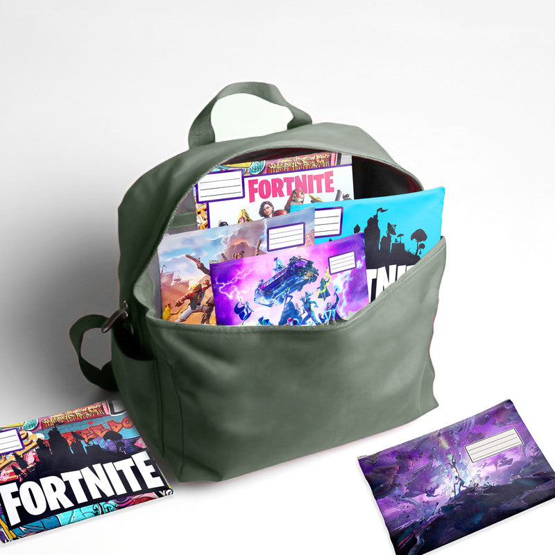 Fornite Subject Savvy Book Bags Set of 6